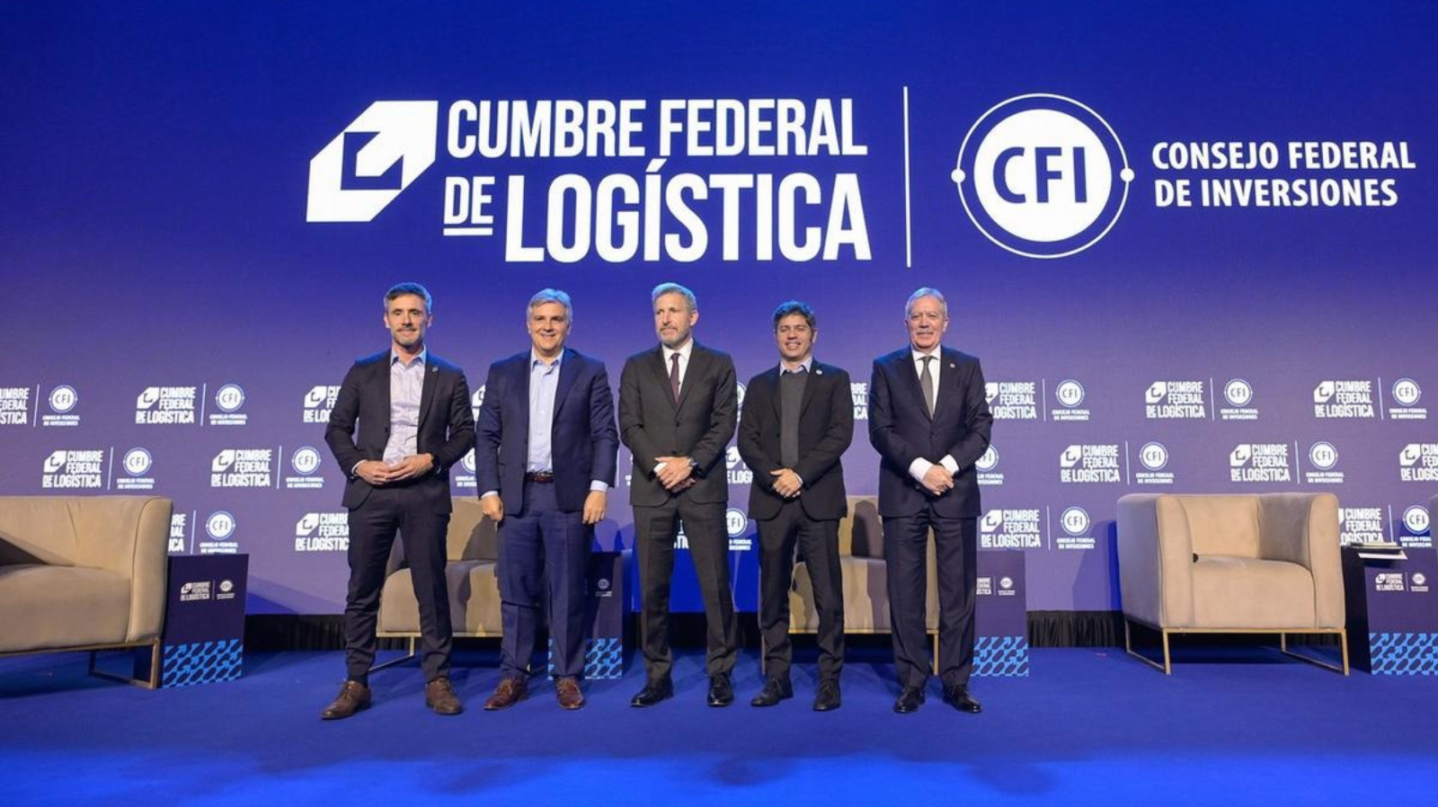 Llaryora y Kicillof cuestionaron al Gobierno nacional por la falta de obra pública